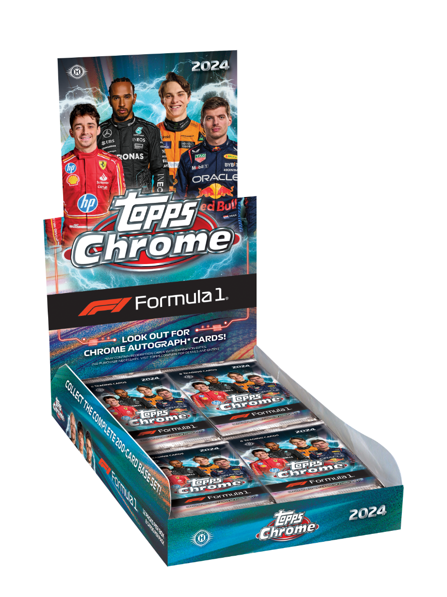2024 Topps Chrome® Formula 1® - Hobby Box