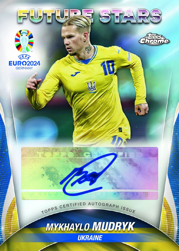 2024 Topps Chrome® UEFA EURO - Hobby Box