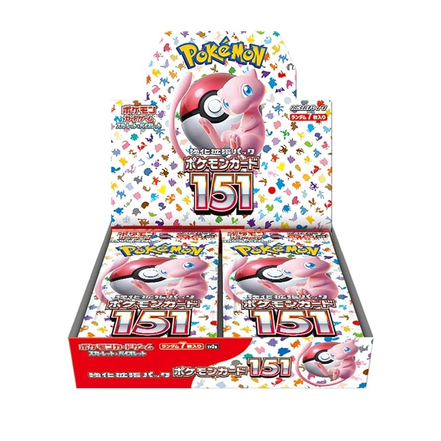 Pokémon - 151 Booster Box TCG - SV2a