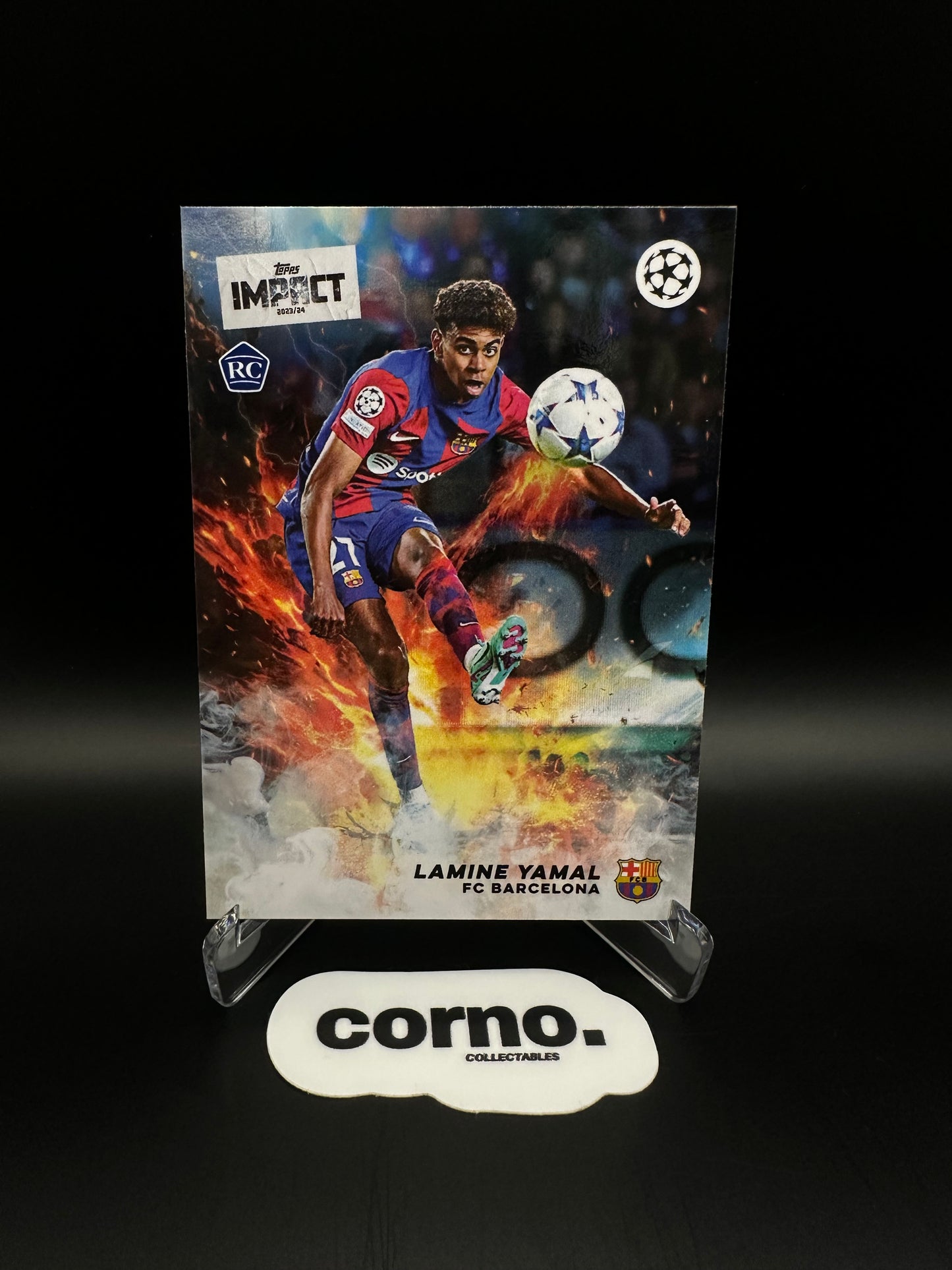 2023-24 Topps Impact UEFA Club Competitions - Lamine Yamal Rookie Barcelona