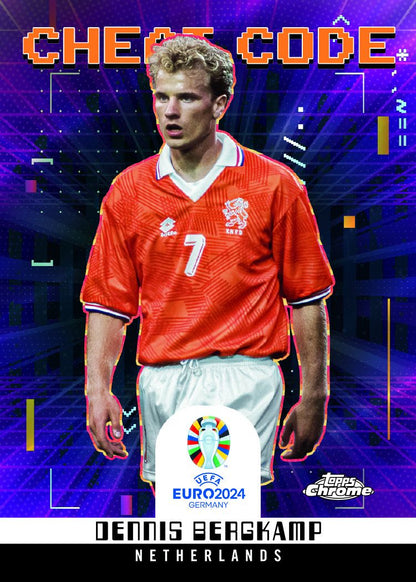 2024 Topps Chrome® UEFA EURO - Hobby Box