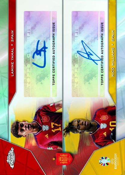 2024 Topps Chrome® UEFA EURO - Hobby Box