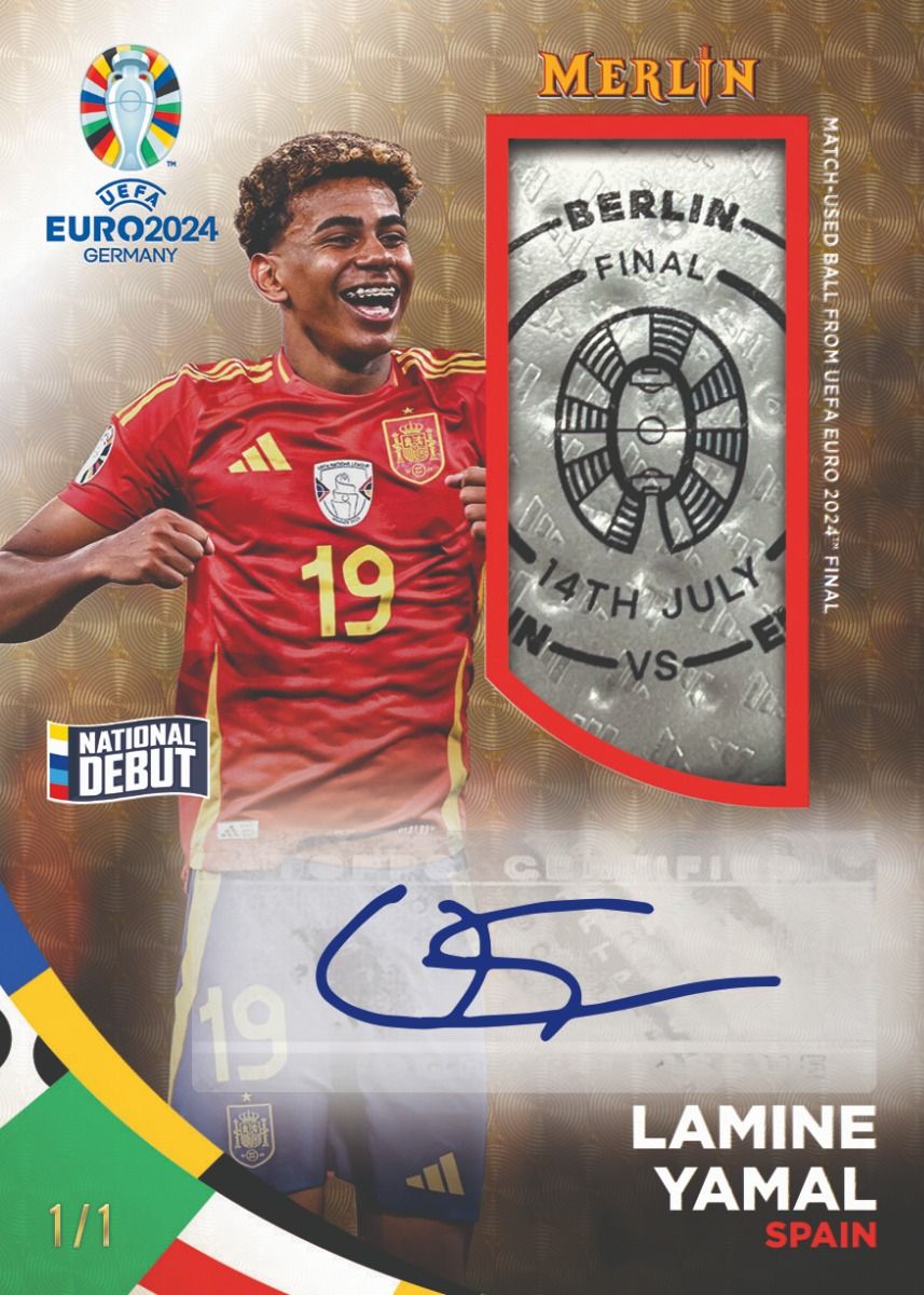 2024 Topps Chrome® UEFA EURO - Hobby Box
