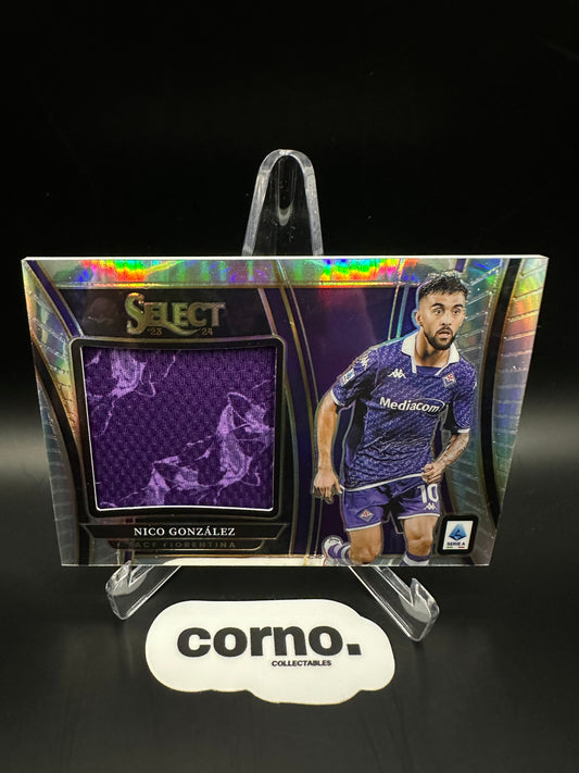 2023-24 Panini Select Serie A - Authentic Patch - Nicolas Gonzalez Fiorentina